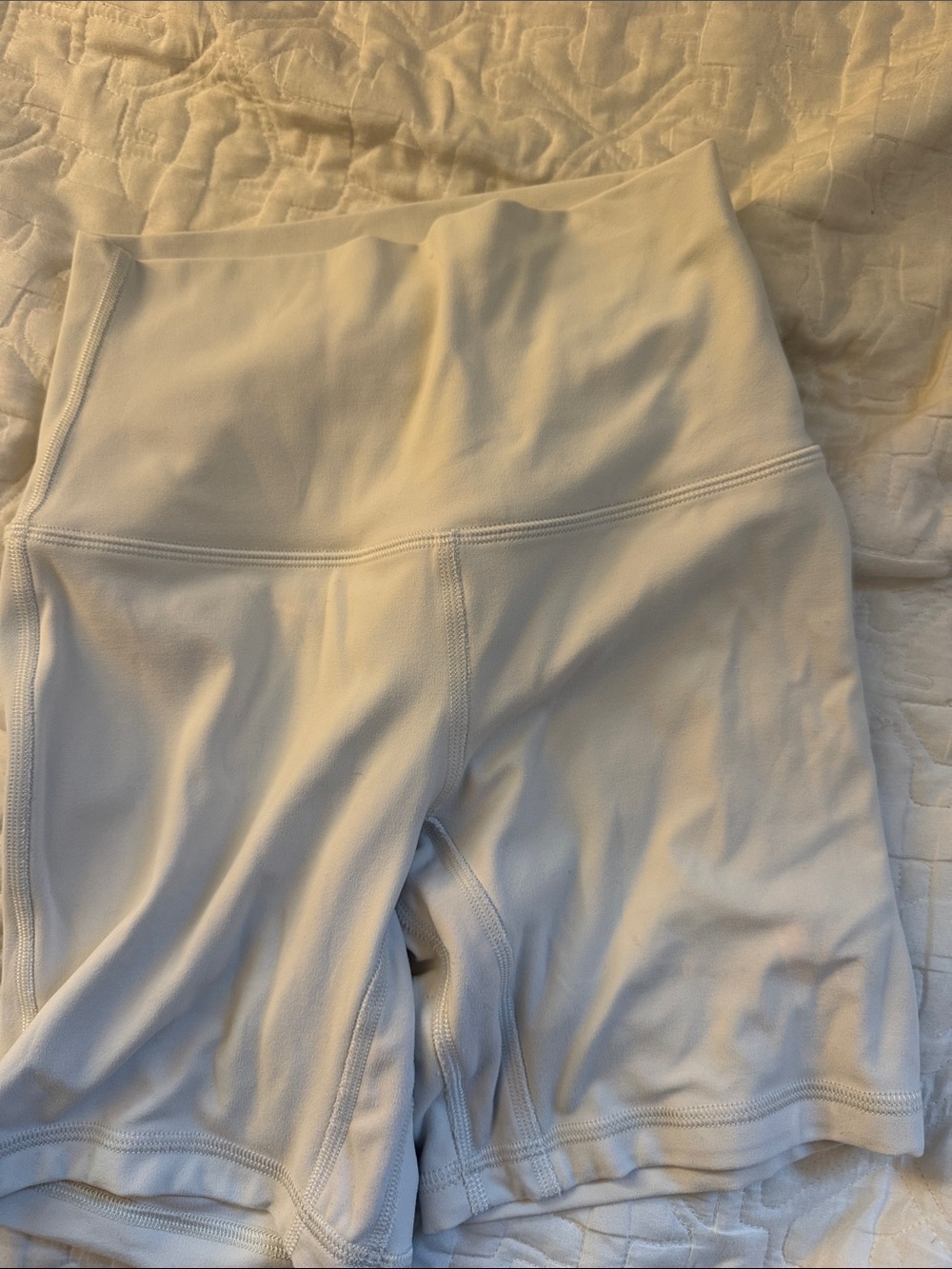 Lululemon Bone biker shorts